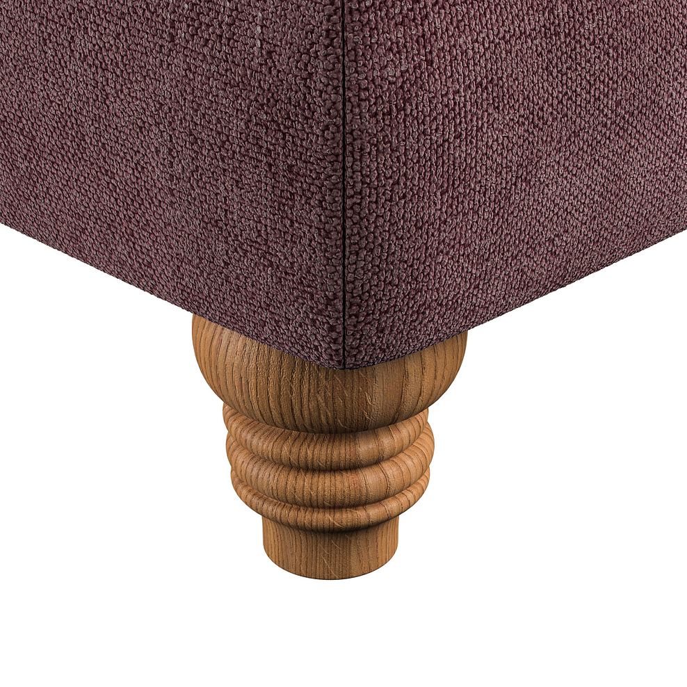 Montgomery Footstool in Arlan Rosewood Fabric 6