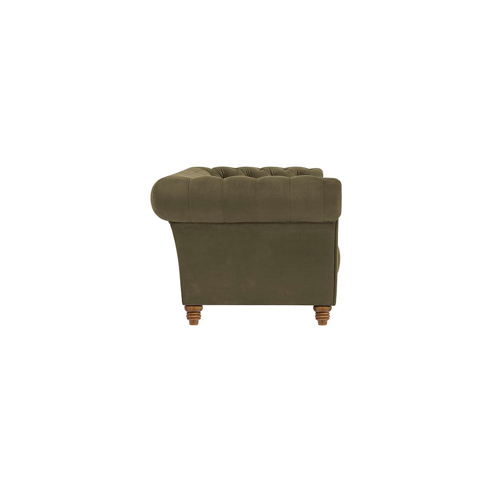 Montgomery 2 Seater Sofa in Green Velvet 4