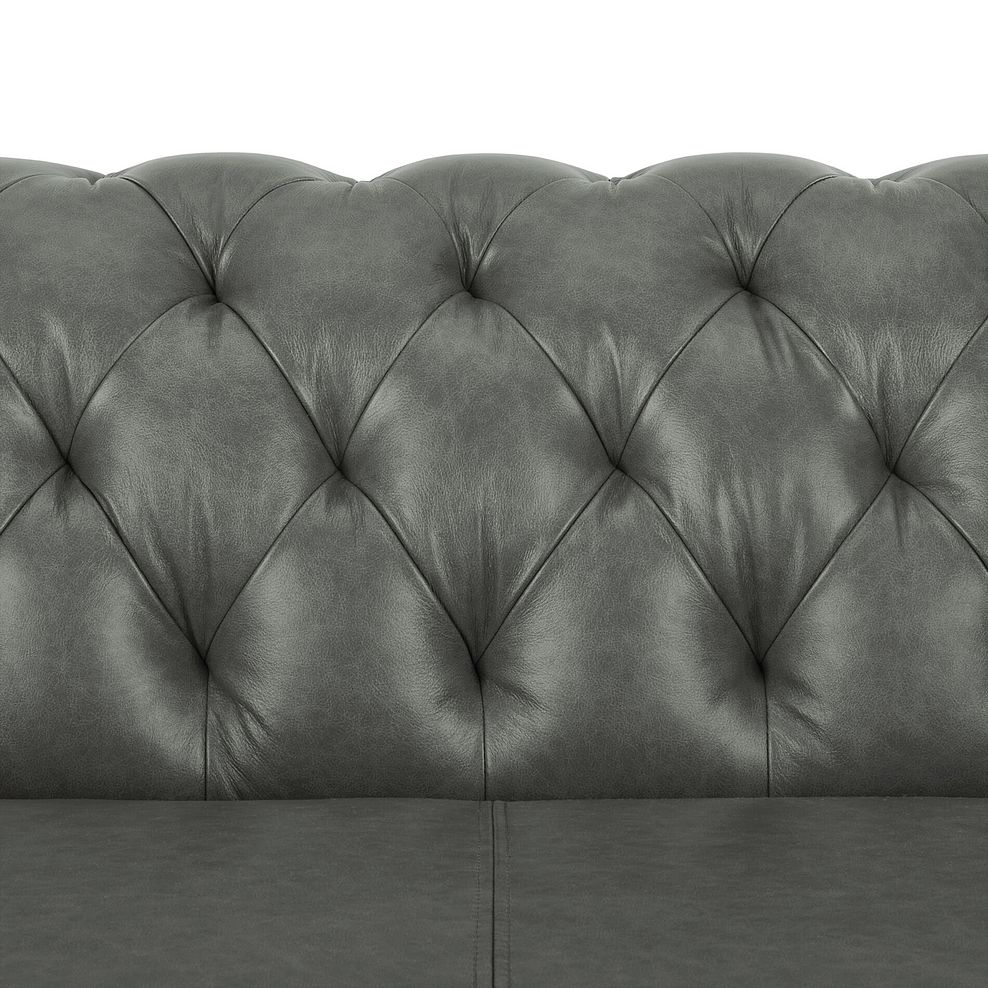 Montgomery 2 Seater Sofa in Grey Leather 6
