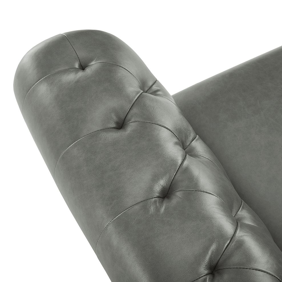 Montgomery Armchair in Grey Leather 7