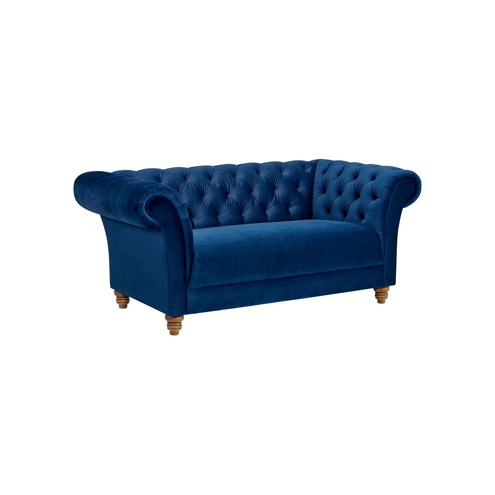 Montgomery 2 Seater Sofa in Navy Velvet 2