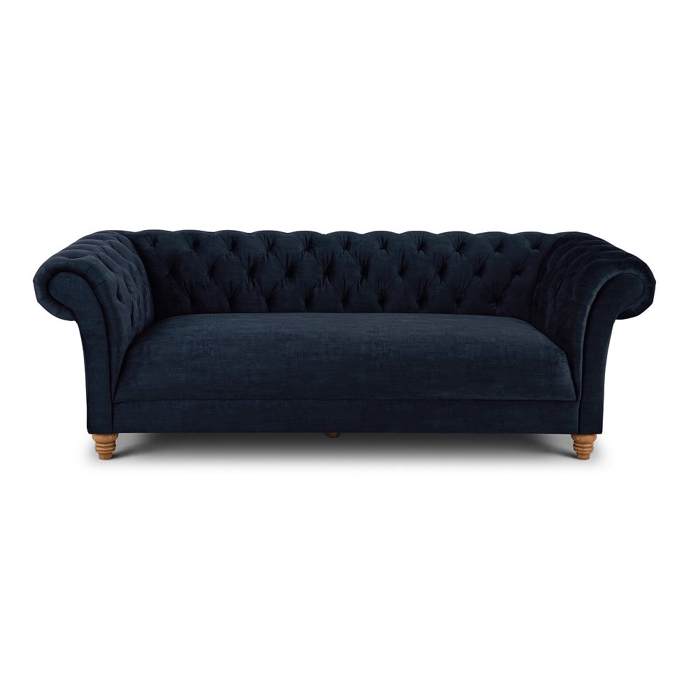 Montgomery 3 Seater Sofa in Royal Blue Velvet 2