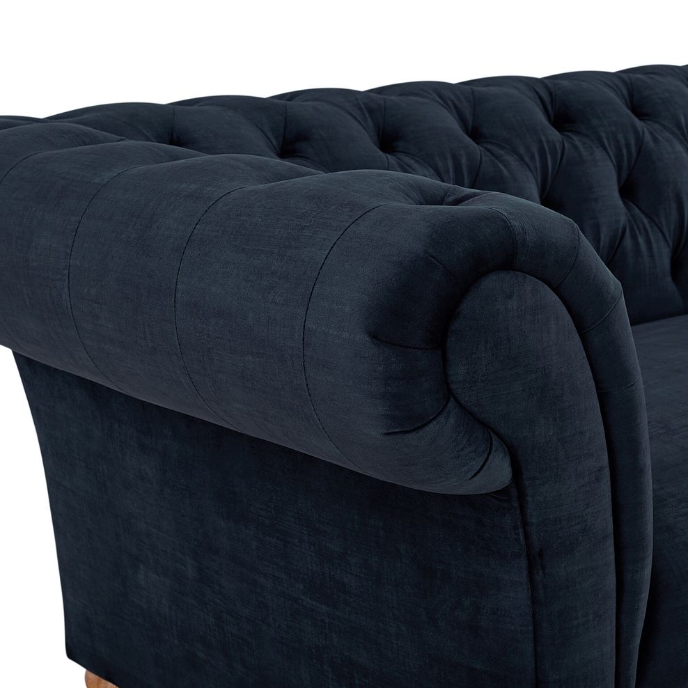 Montgomery 3 Seater Sofa in Royal Blue Velvet 7