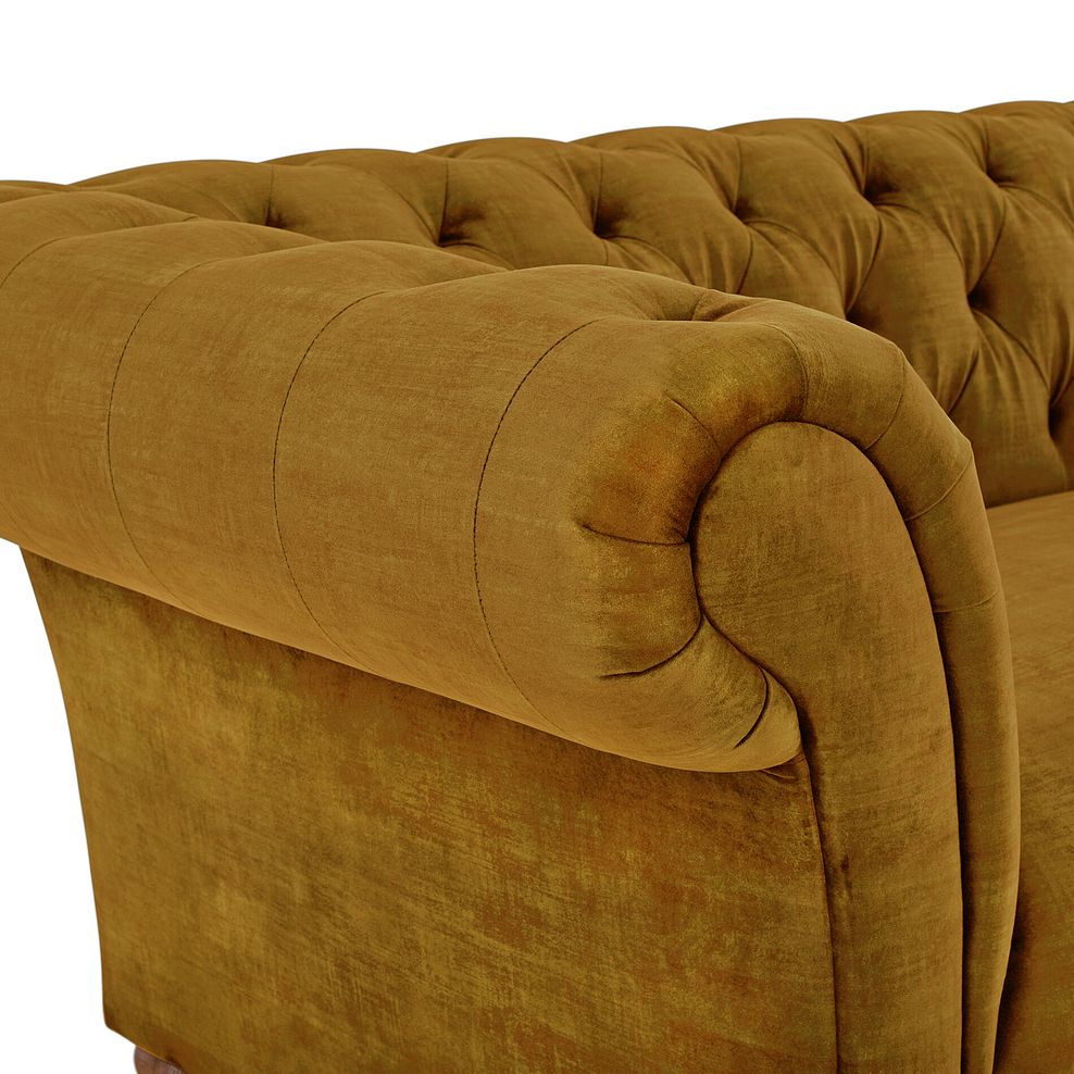 Montgomery 2 Seater Sofa in Saffron Velvet 8