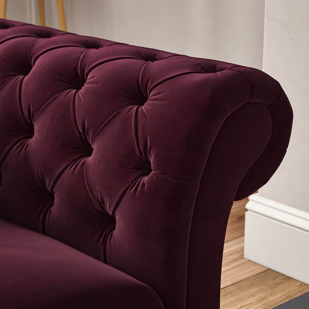 Montgomery 3 Seater Sofa in Shiraz Velvet 3