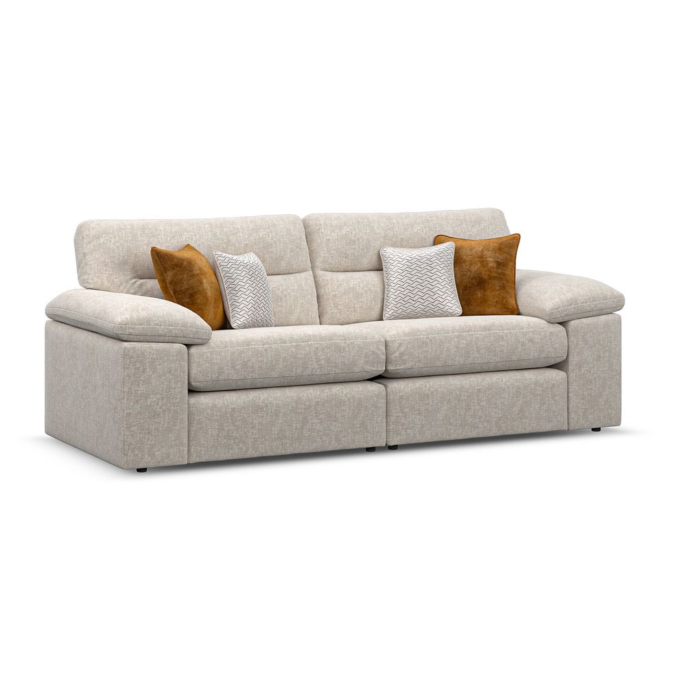 Morgan 3 Seater Sofa in Cupid Beige fabric 1