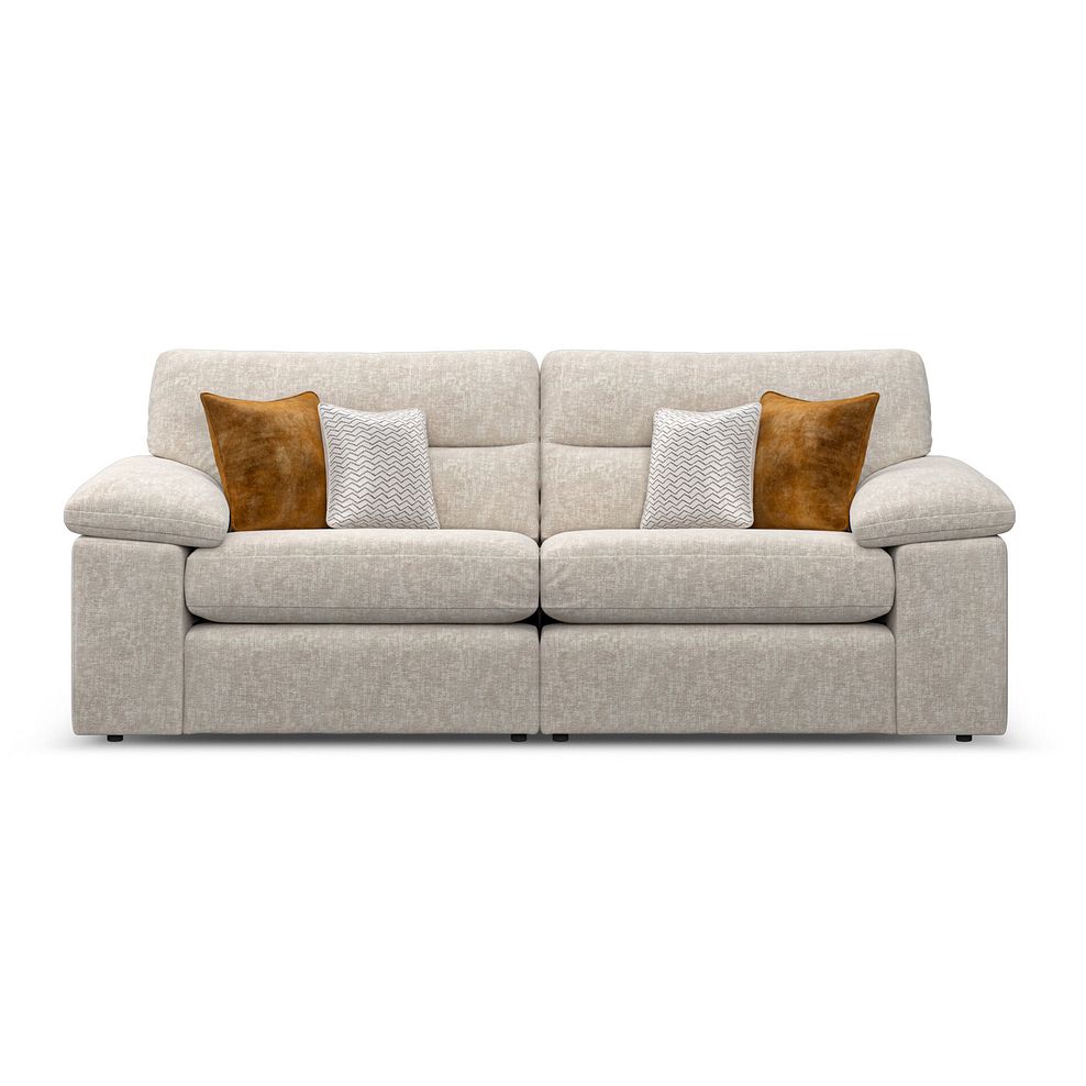 Morgan 3 Seater Sofa in Cupid Beige fabric 2