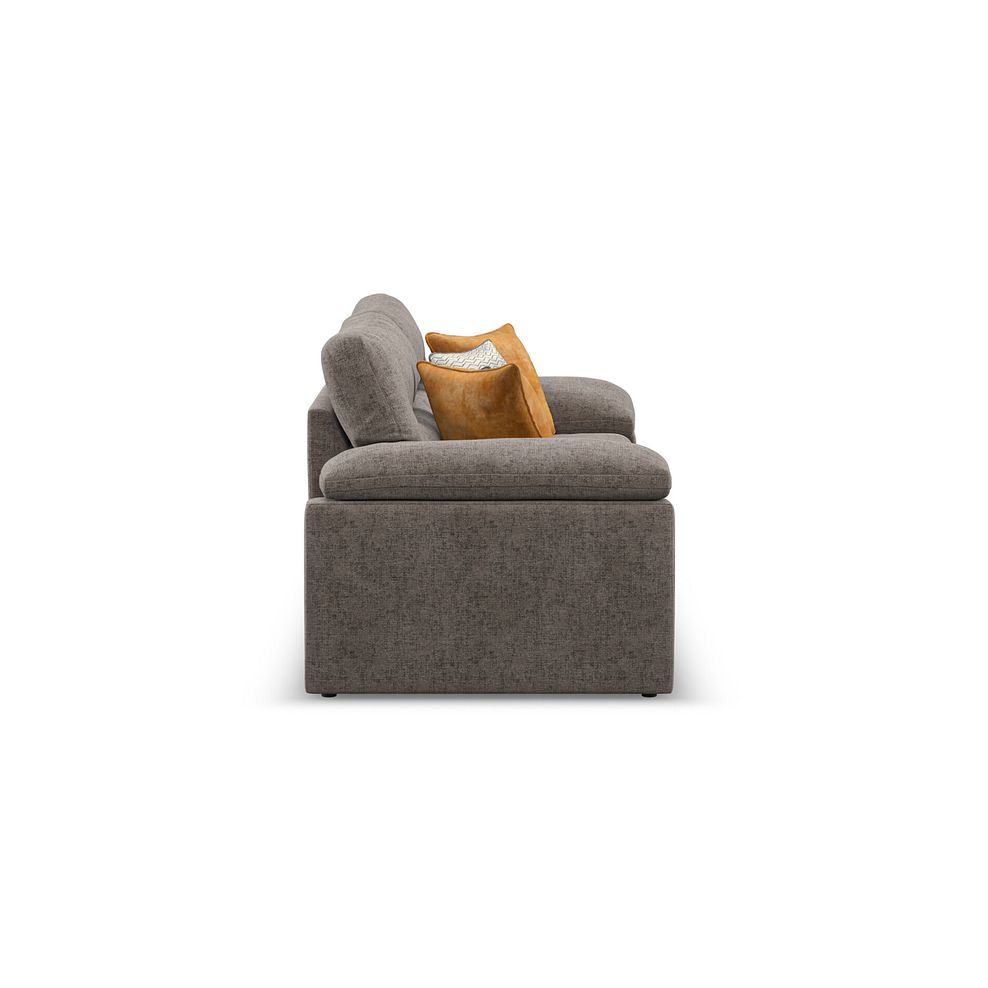Morgan 3 Seater Sofa in Cupid Brown fabric 4
