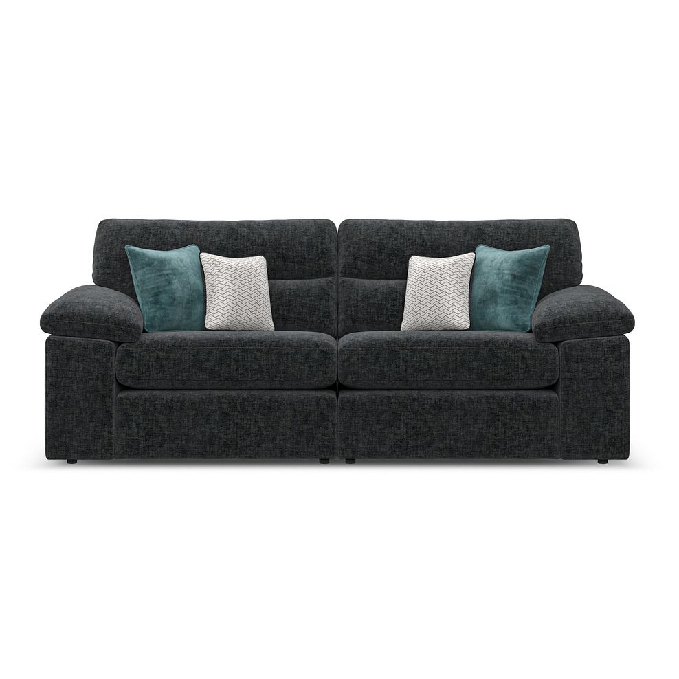 Morgan 3 Seater Sofa in Cupid Charcoal fabric 2