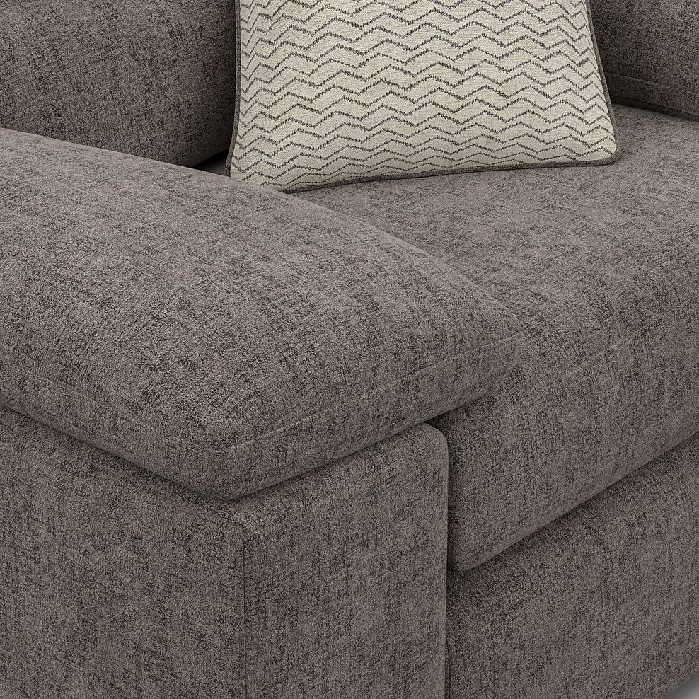 Morgan Armchair in Cupid Brown fabric 7