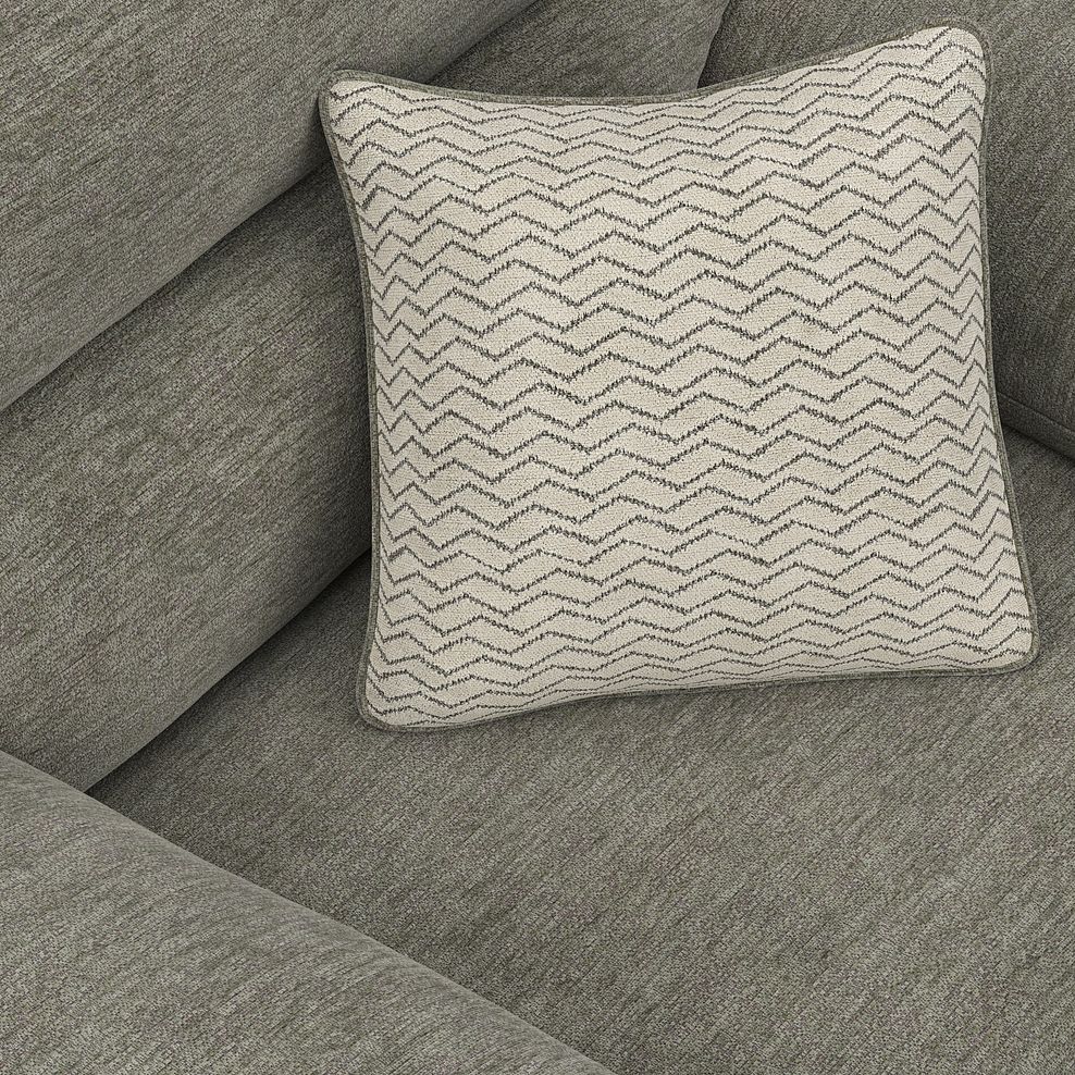 Morgan Armchair in Olive Green Fabric 6