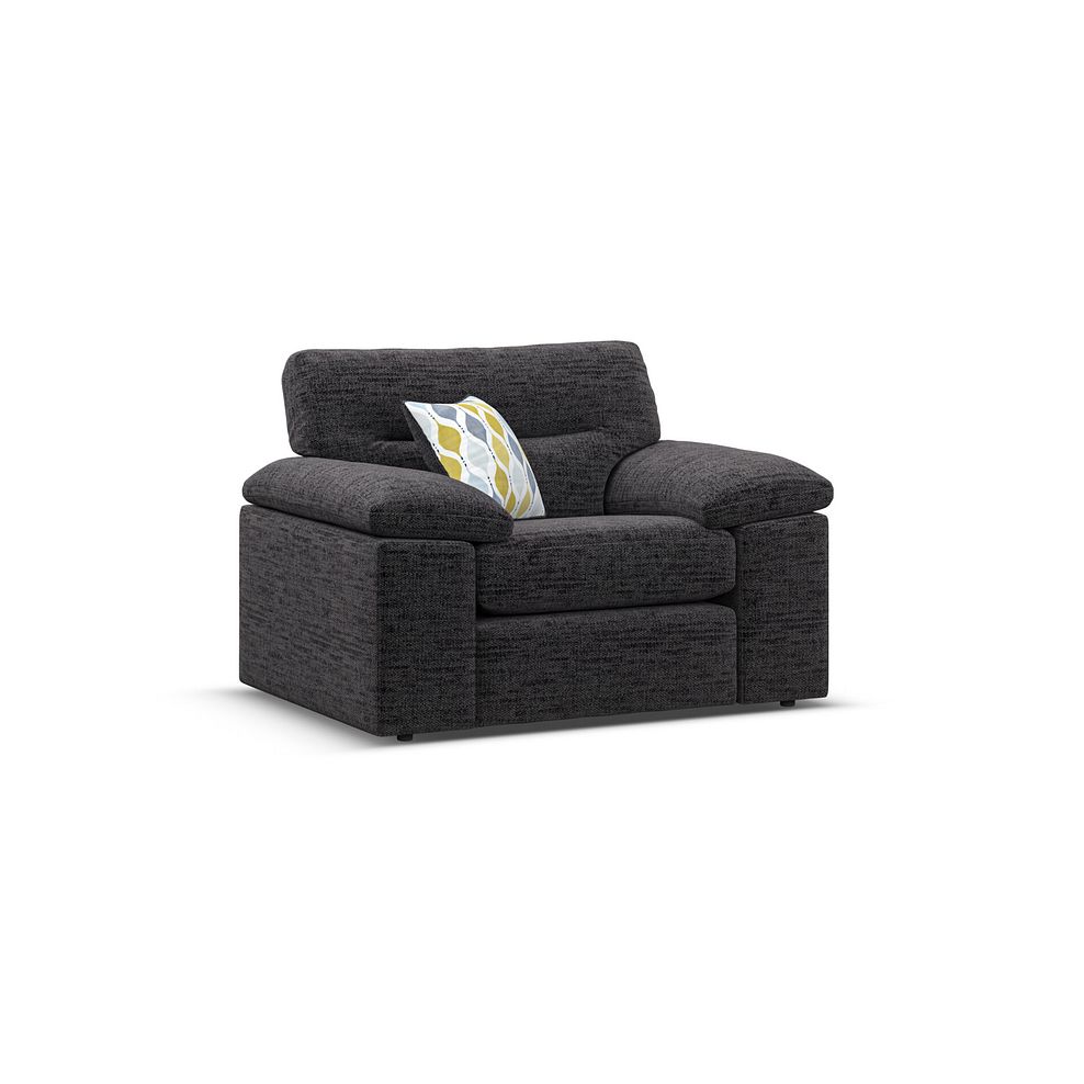 Morgan Armchair in Santos Black 2