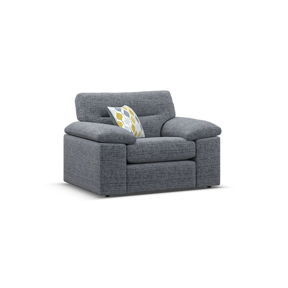 Morgan Armchair in Santos Grey 2