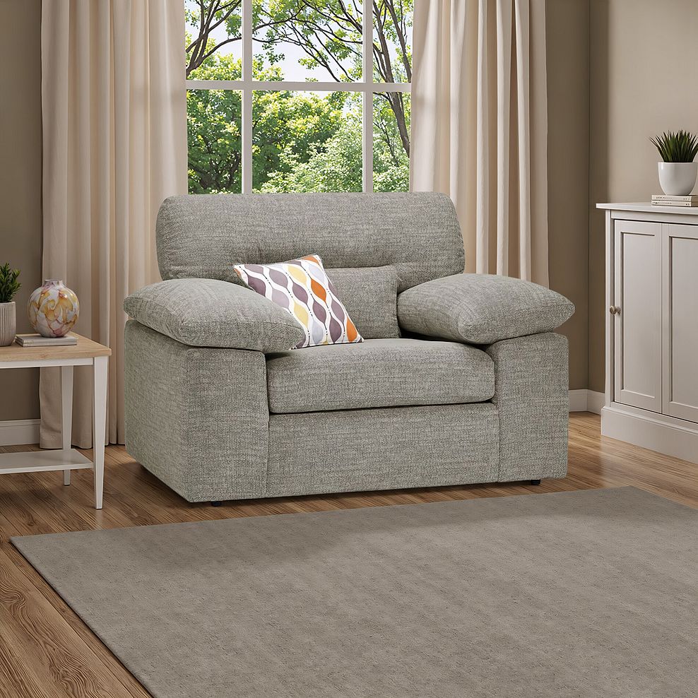 Morgan Armchair in Santos Mink 1