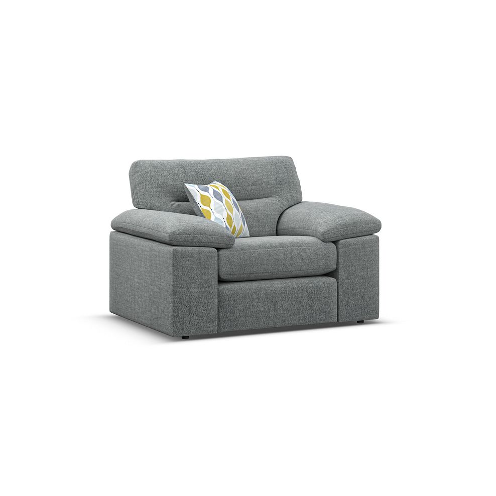 Morgan Armchair in Santos Steel 2