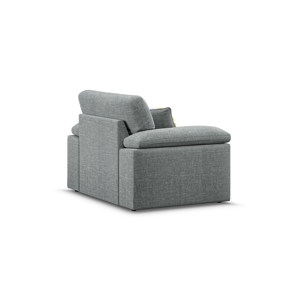 Morgan Armchair in Santos Steel 4