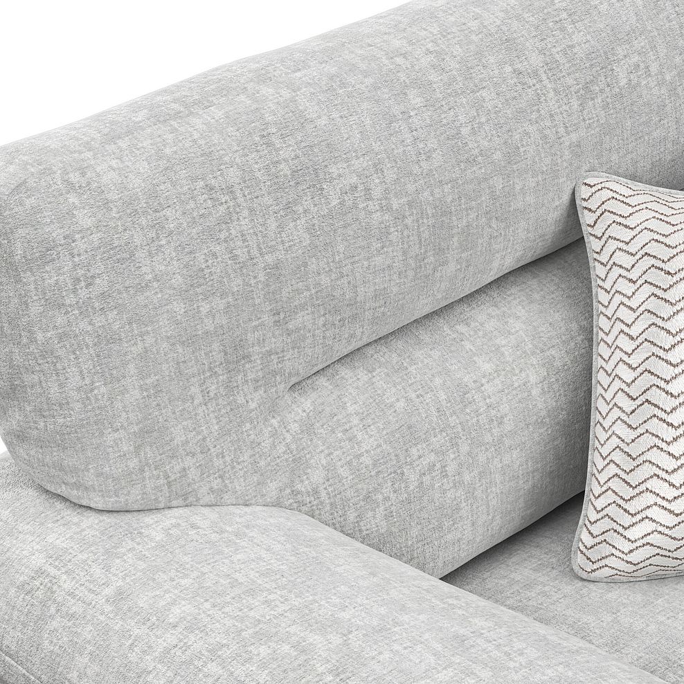 Morgan Armchair in Cupid Silver fabric 5