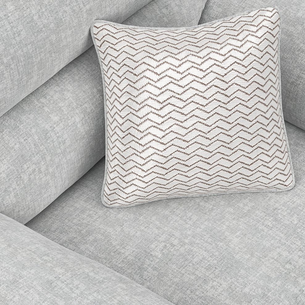 Morgan Armchair in Cupid Silver fabric 6