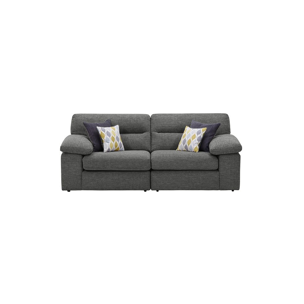 Morgan 3 Seater Sofa in Santos Grey 1