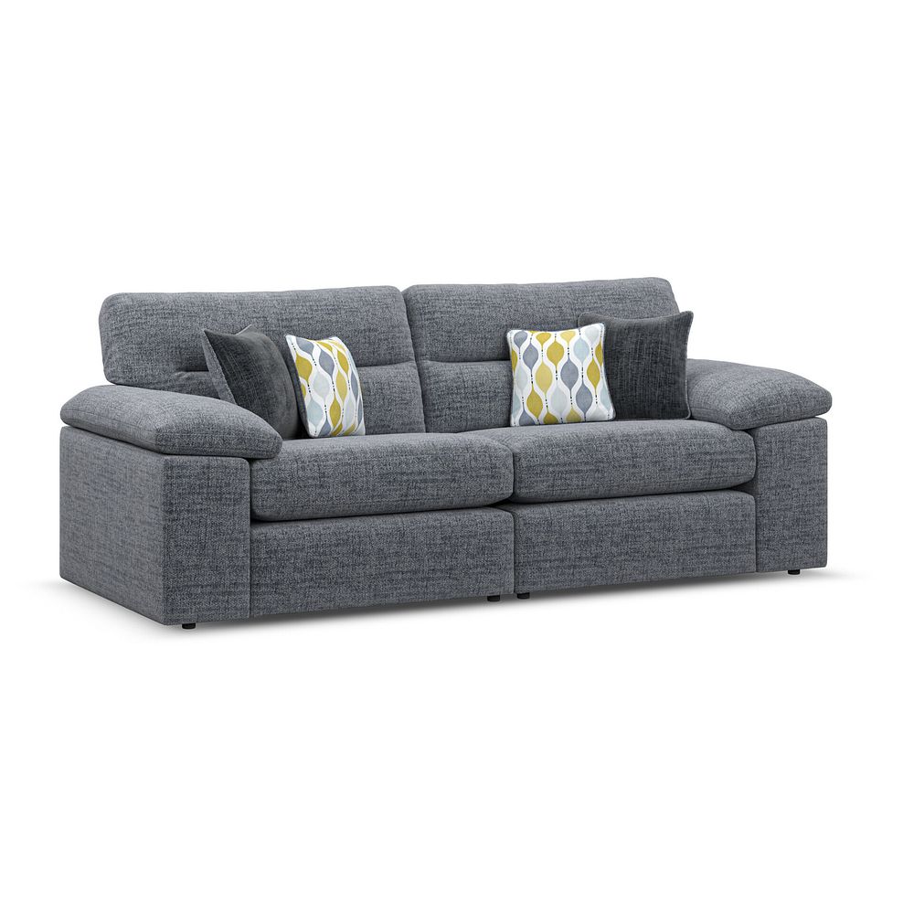 Morgan 3 Seater Sofa in Santos Grey 2