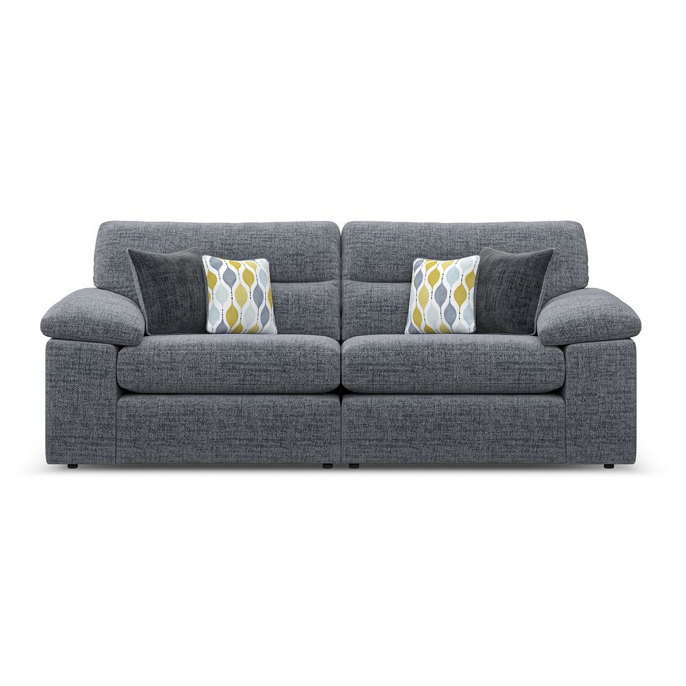 Morgan 3 Seater Sofa in Santos Grey 3