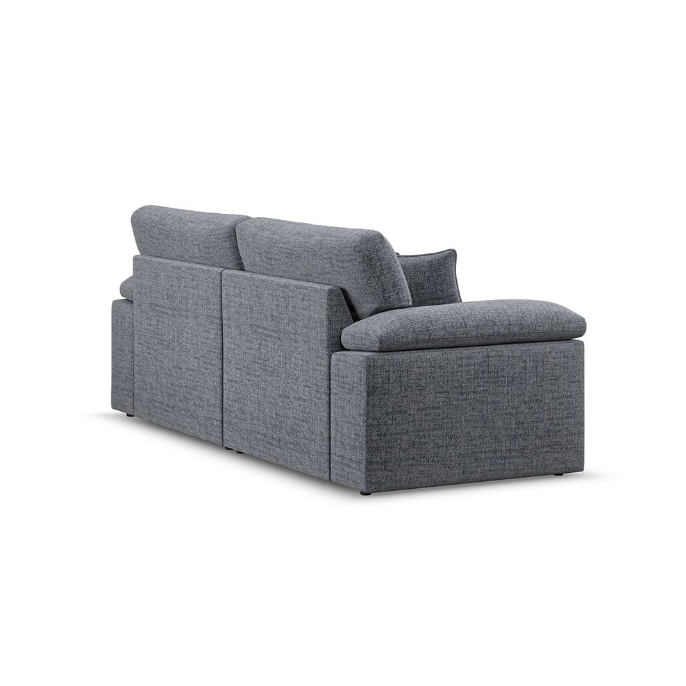 Morgan 3 Seater Sofa in Santos Grey 4