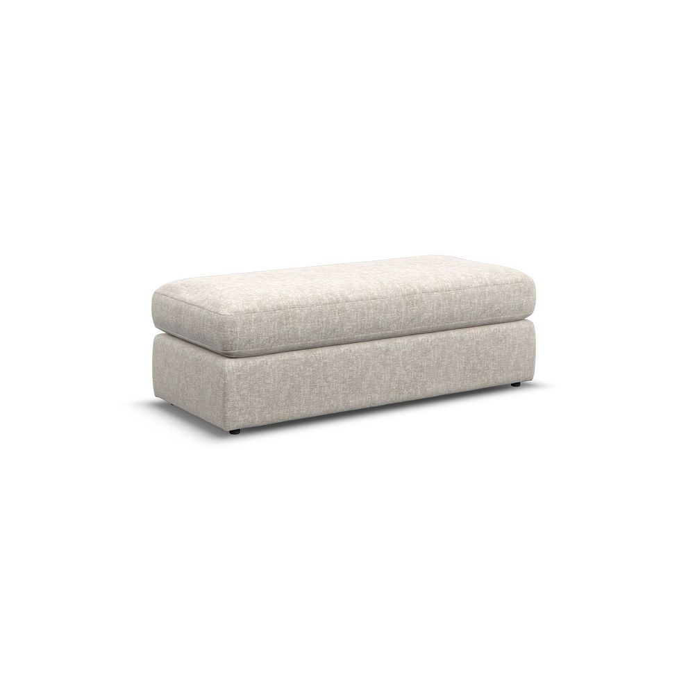 Morgan Large Fender Footstool in Cupid Beige fabric 1