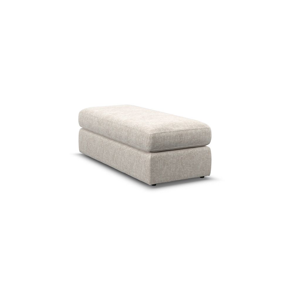 Morgan Large Fender Footstool in Cupid Beige fabric 3