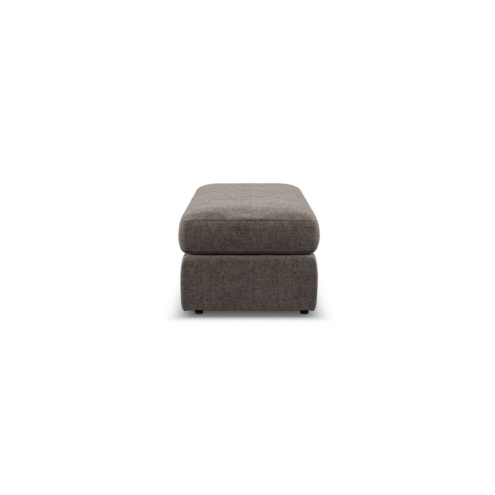Morgan Large Fender Footstool in Cupid Brown fabric 4