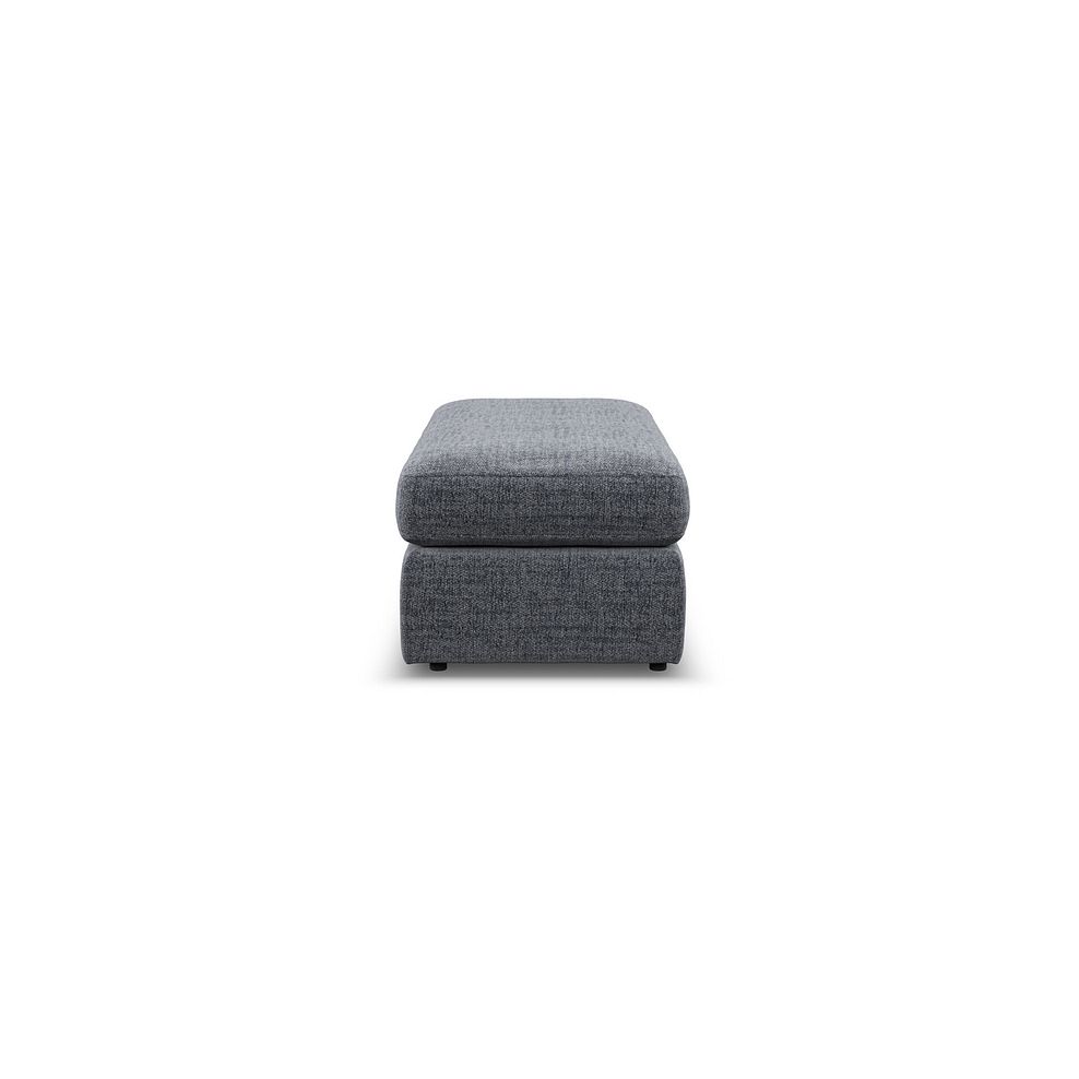 Morgan Large Fender Footstool in Santos Grey fabric 4