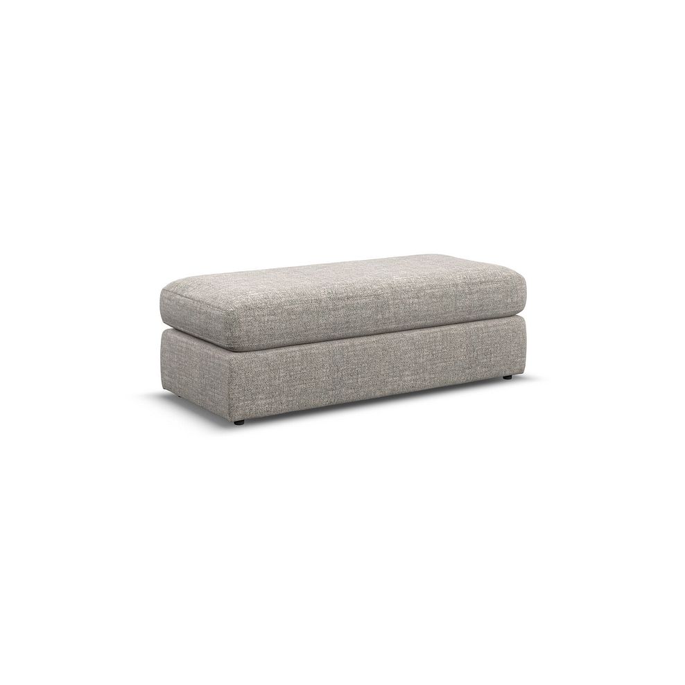 Morgan Large Fender Footstool in Santos Mink fabric 1