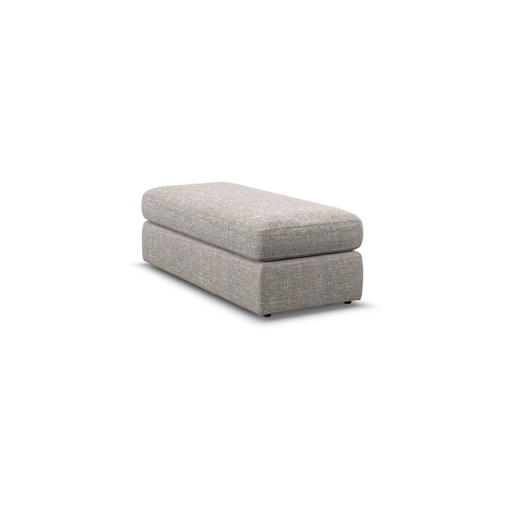 Morgan Large Fender Footstool in Santos Mink fabric 3