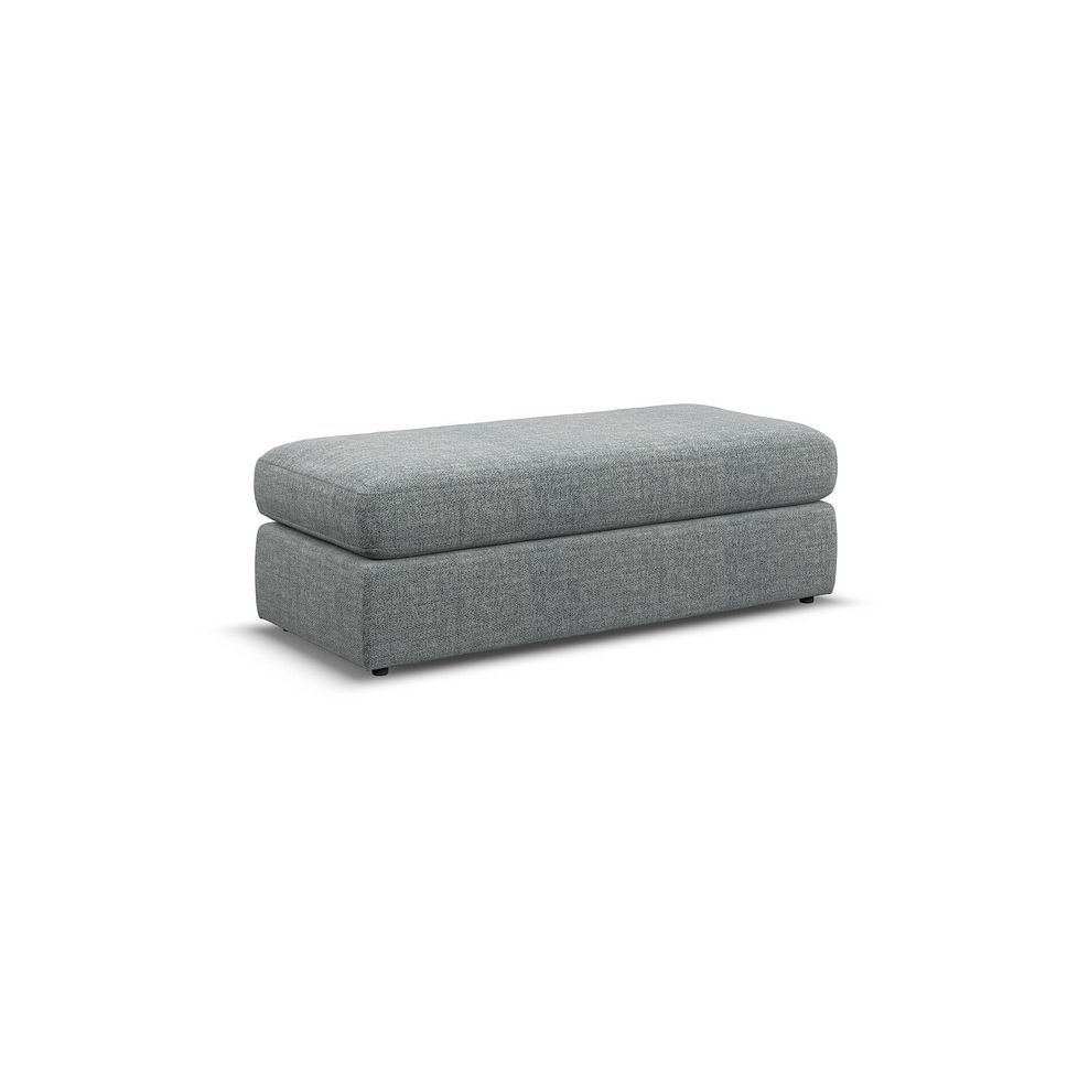 Morgan Large Fender Footstool in Santos Steel fabric 1
