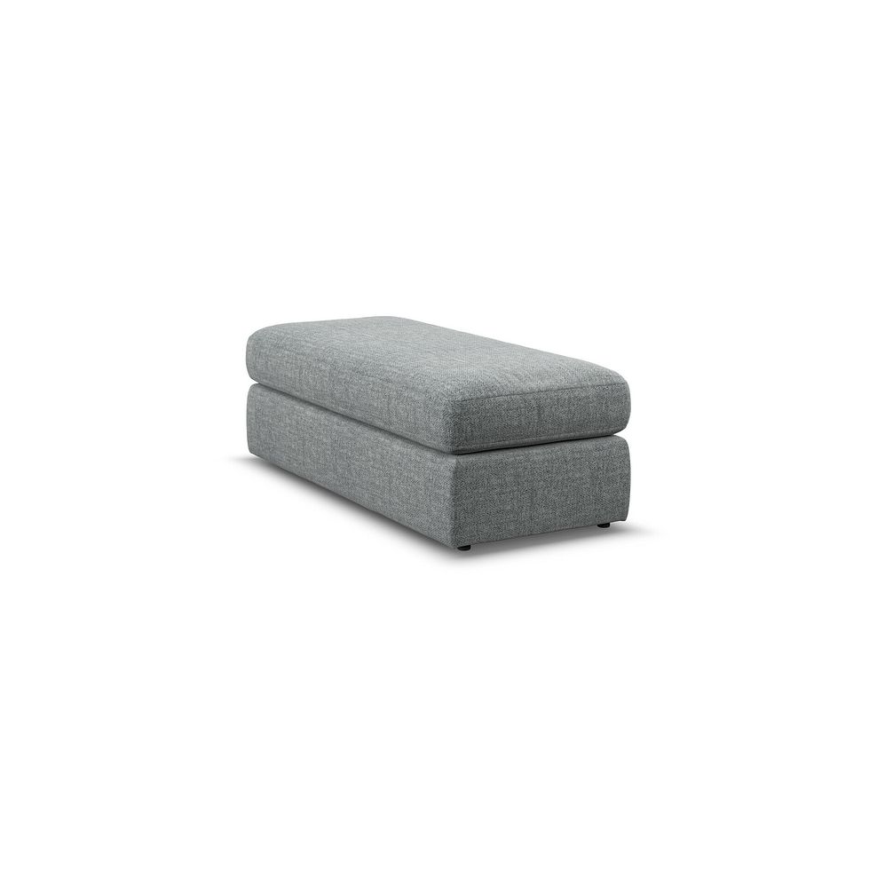 Morgan Large Fender Footstool in Santos Steel fabric 3