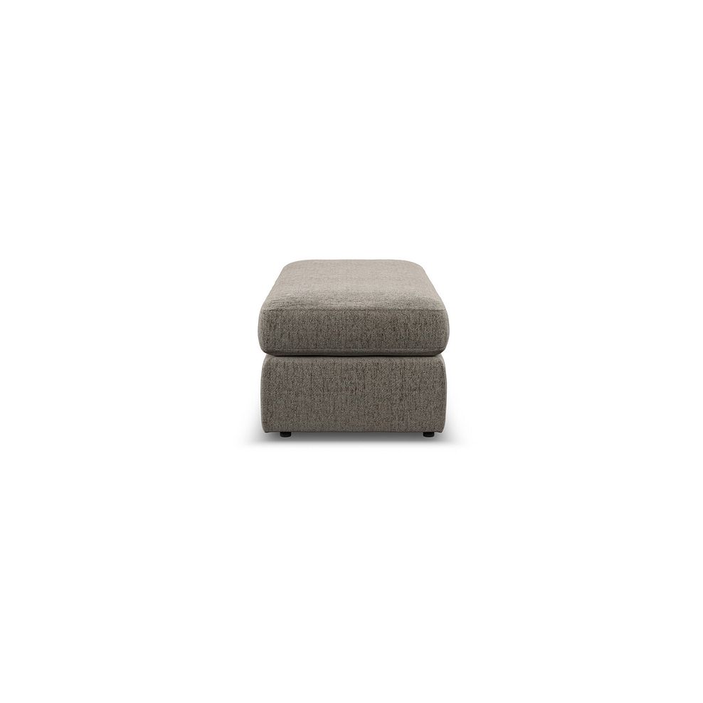 Morgan Large Fender Footstool in Santos Taupe fabric 4