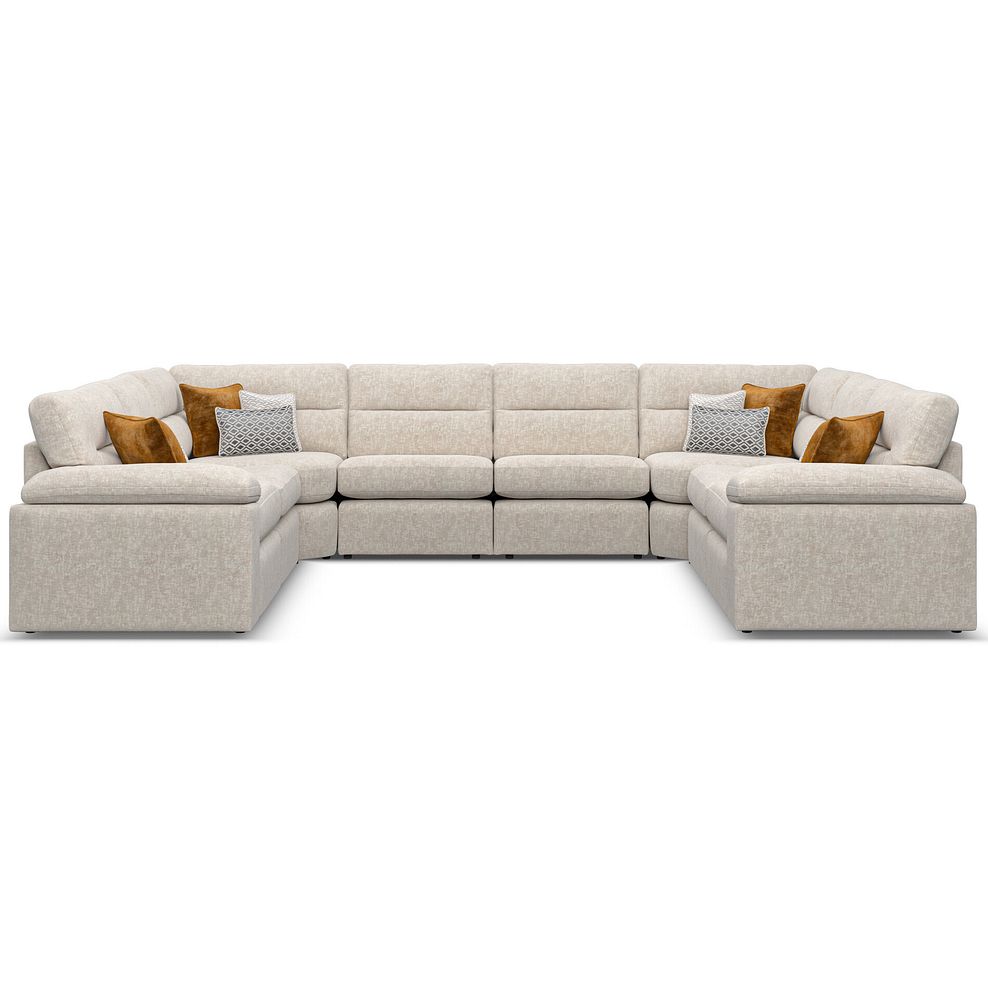 Morgan Large U-Shape Modular Corner Sofa in Cupid Beige fabric - Group 11 2