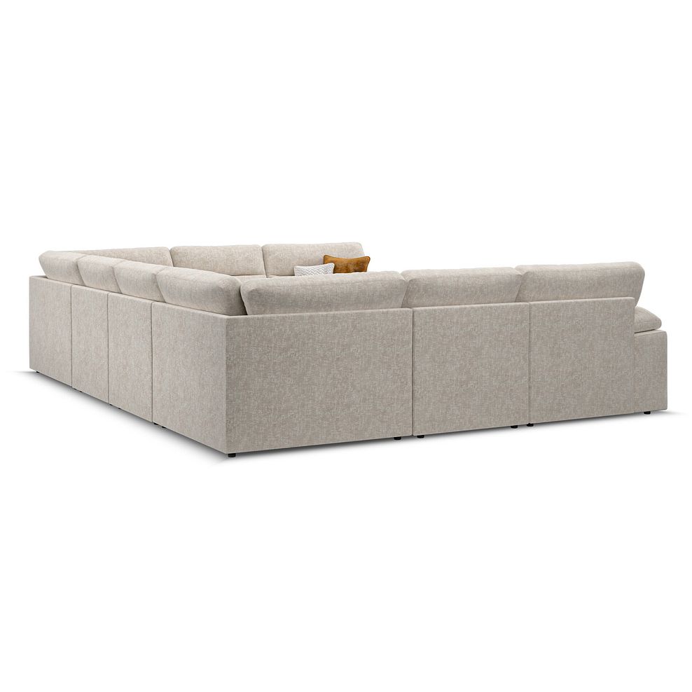 Morgan Large U-Shape Modular Corner Sofa in Cupid Beige fabric - Group 11 3
