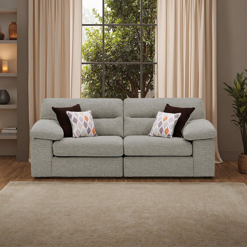 Morgan 3 Seater Sofa in Santos Mink 1