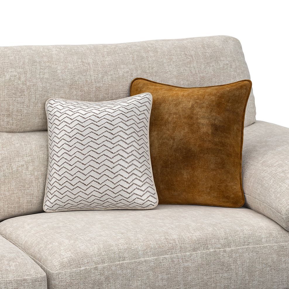 Morgan Modular 2 Seater Left Hand Compact Chaise Sofa in Cupid Beige fabric - Group 12 6