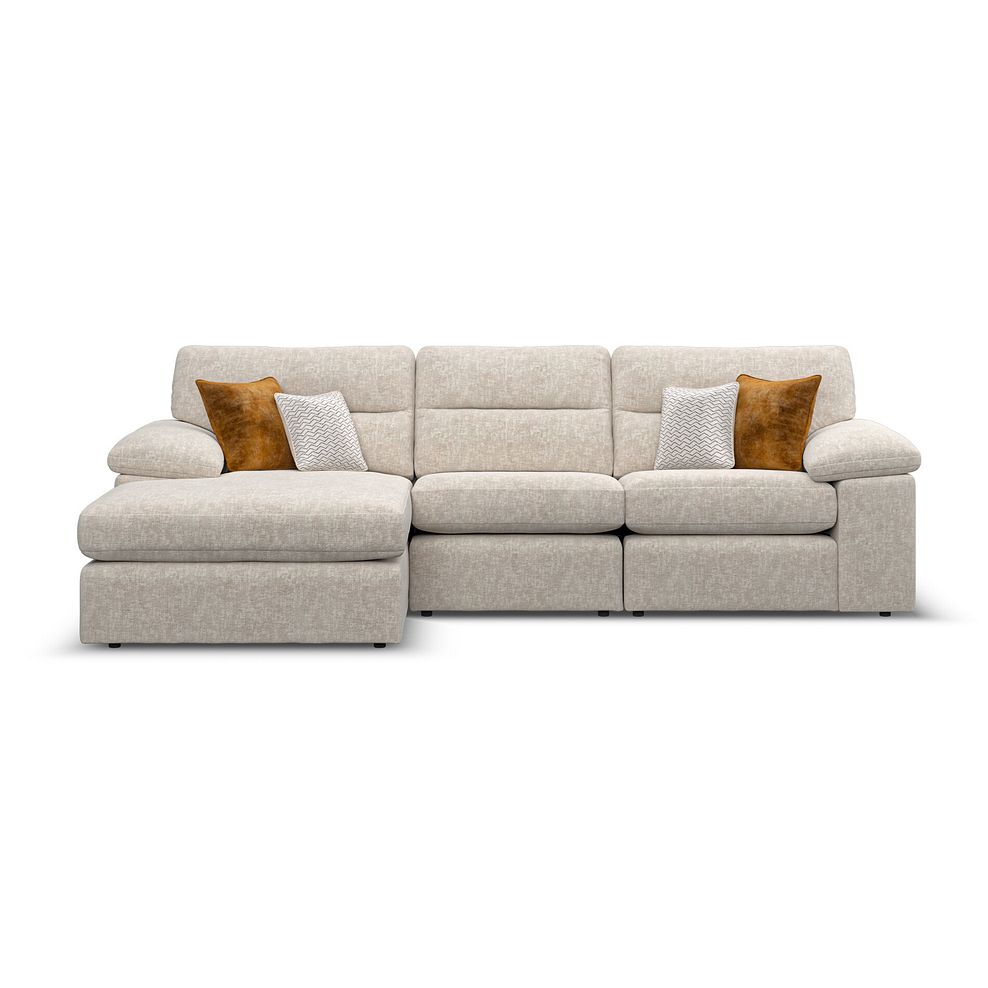 Morgan Modular 3 Seater Left Hand Chaise Sofa in Cupid Beige fabric - Group 14 2