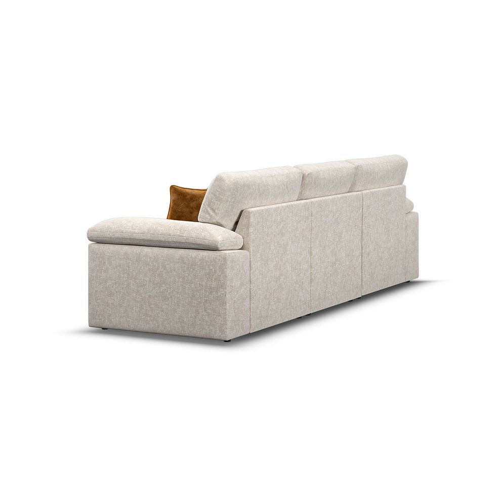 Morgan Modular 3 Seater Left Hand Chaise Sofa in Cupid Beige fabric - Group 14 3