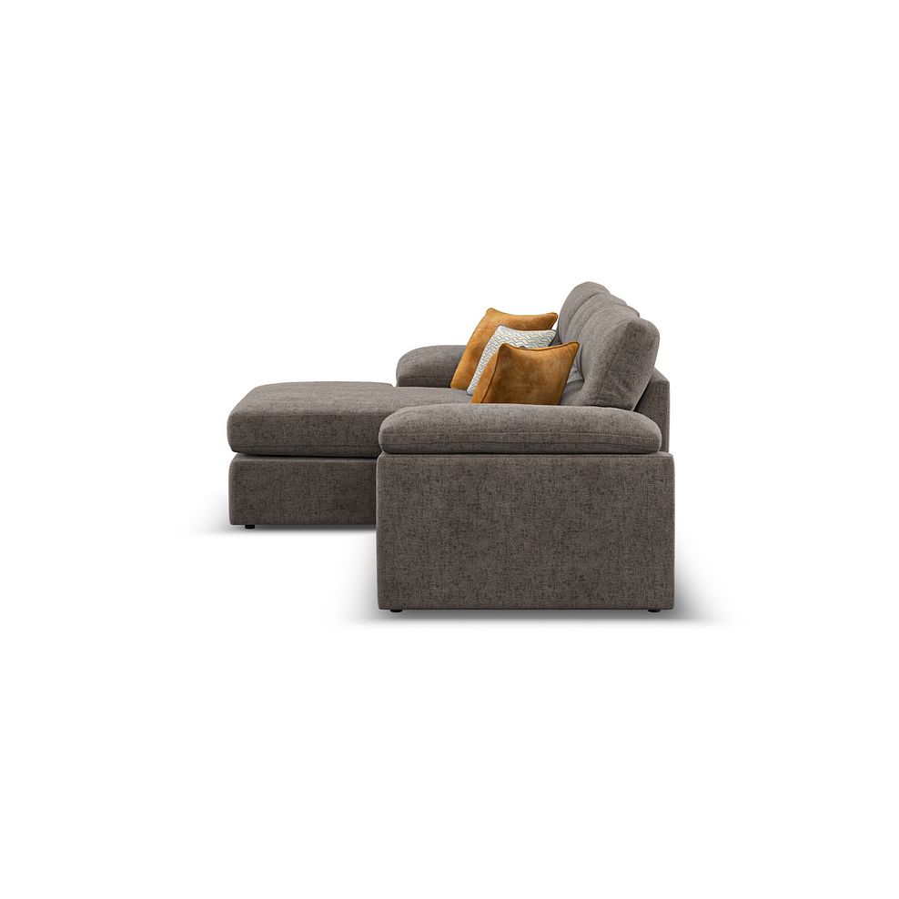 Morgan Modular 3 Seater Left Hand Chaise Sofa in Cupid Brown fabric - Group 14 4