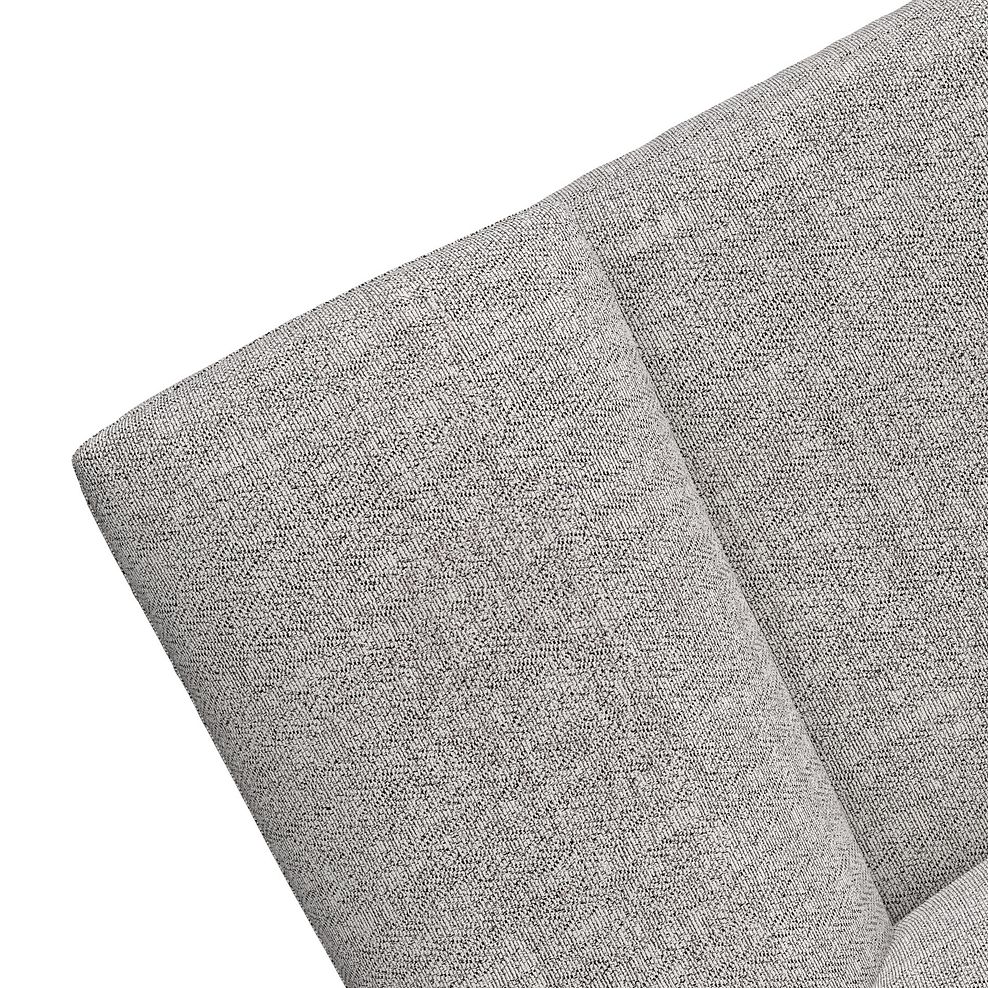 Morgan Modular 3 Seater Left Hand Chaise Sofa in Santos Silver with Green and Grey Scatters - Group 14 8