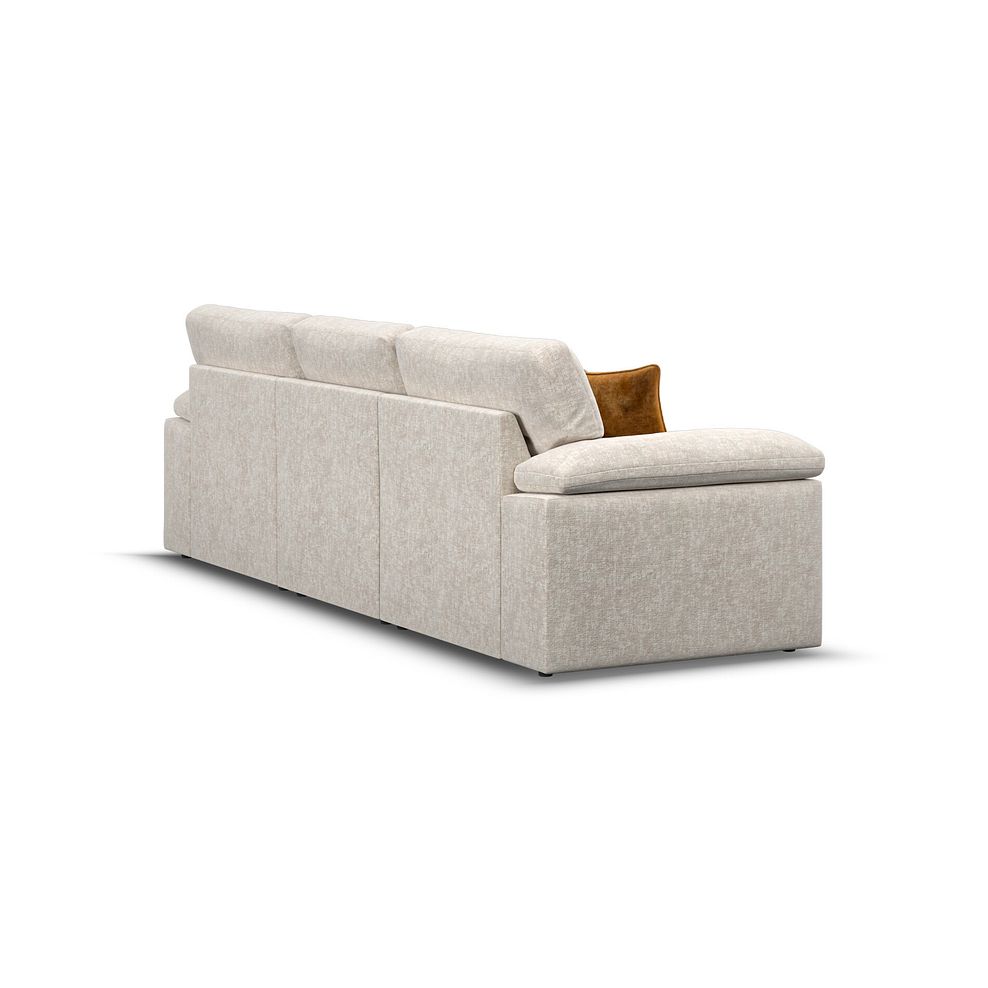 Morgan Modular 3 Seater Right Hand Chaise Sofa in Cupid Beige fabric - Group 15 3