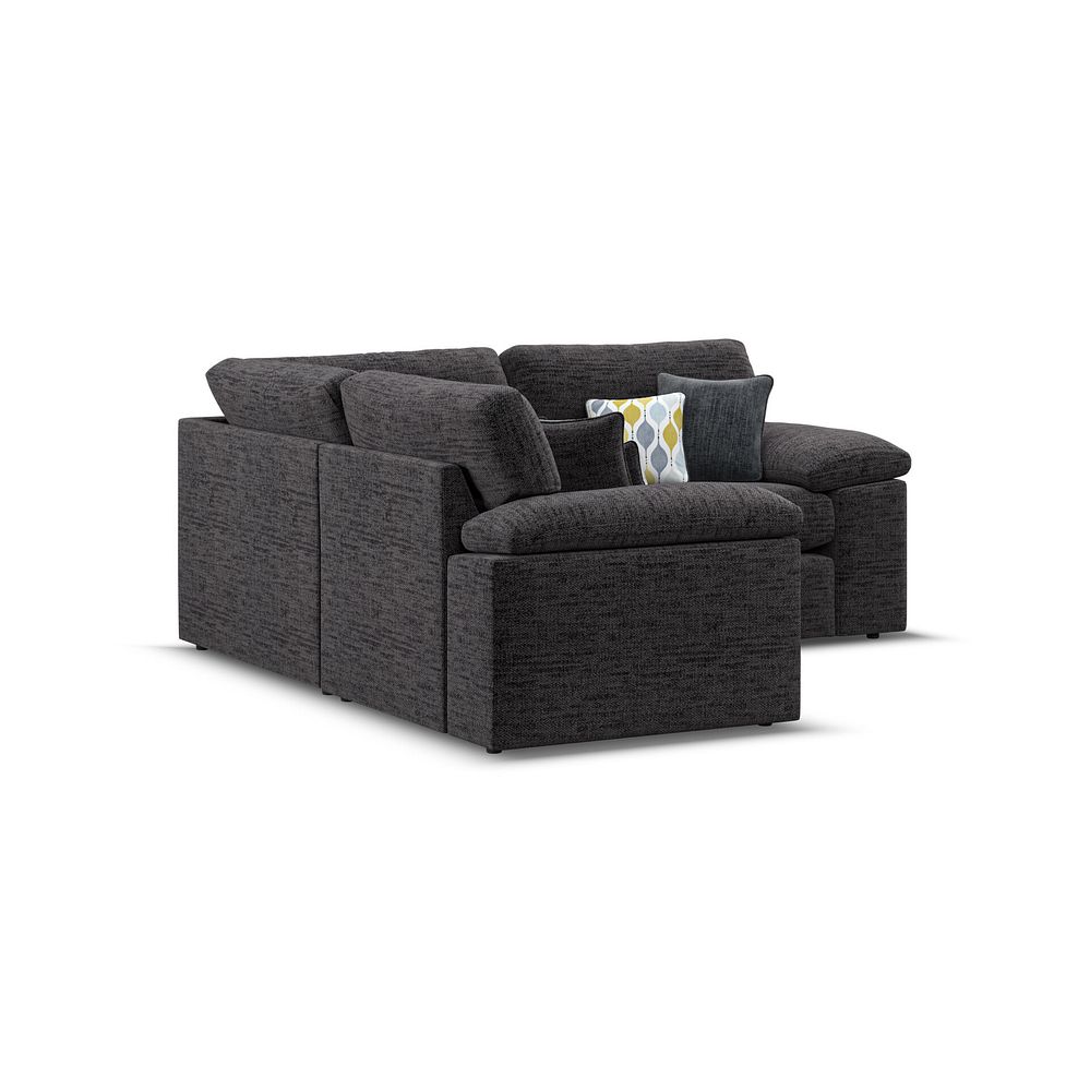 Morgan Modular Group 1 in Santos Black with Green and Grey Scatters  3