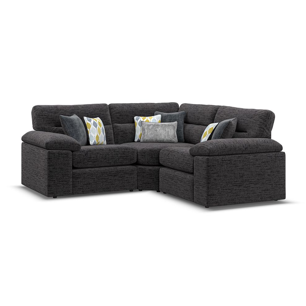 Morgan Modular Group 1 in Santos Black with Green and Grey Scatters  1