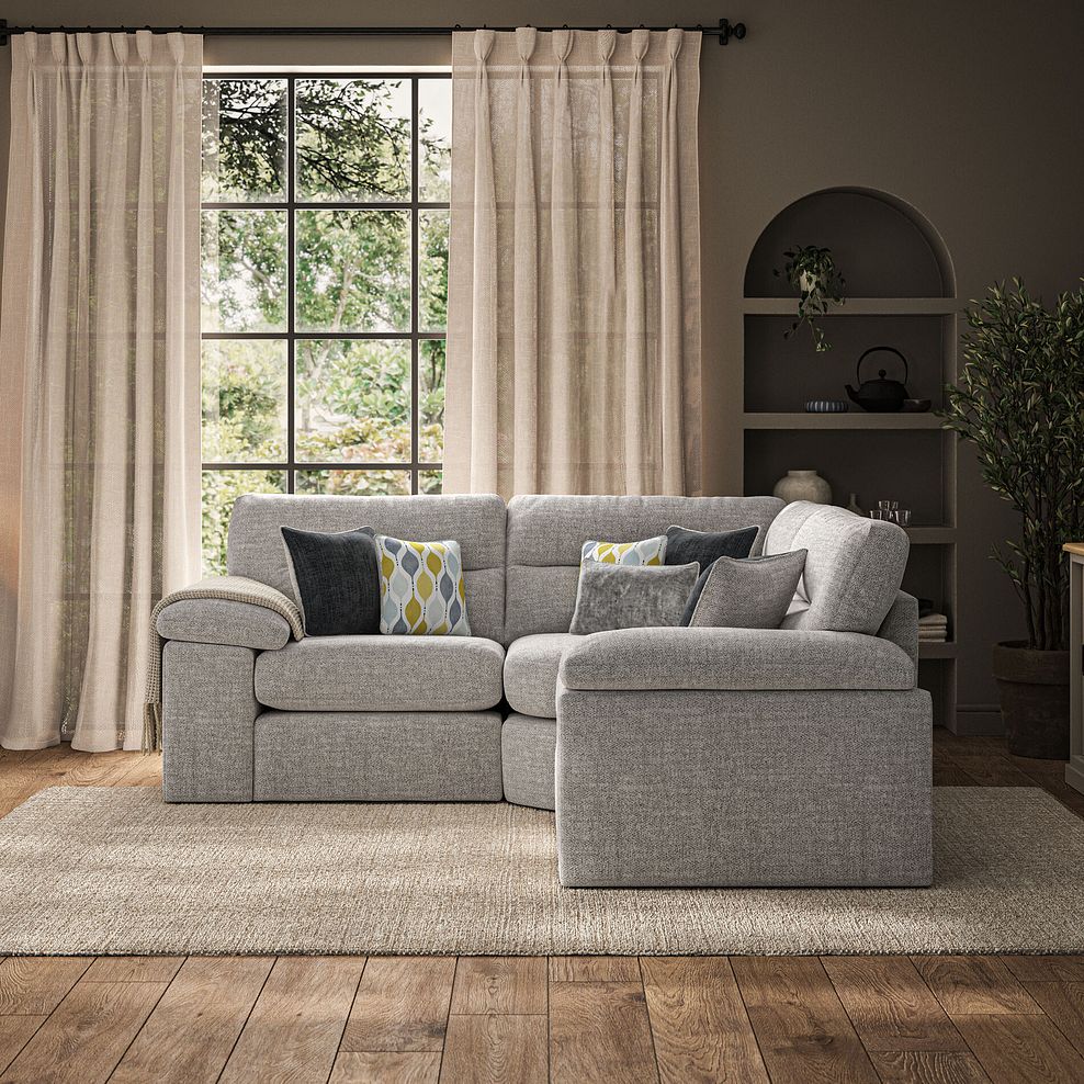 Morgan Modular Group 1 in Santos Silver with Green and Grey Scatters  2