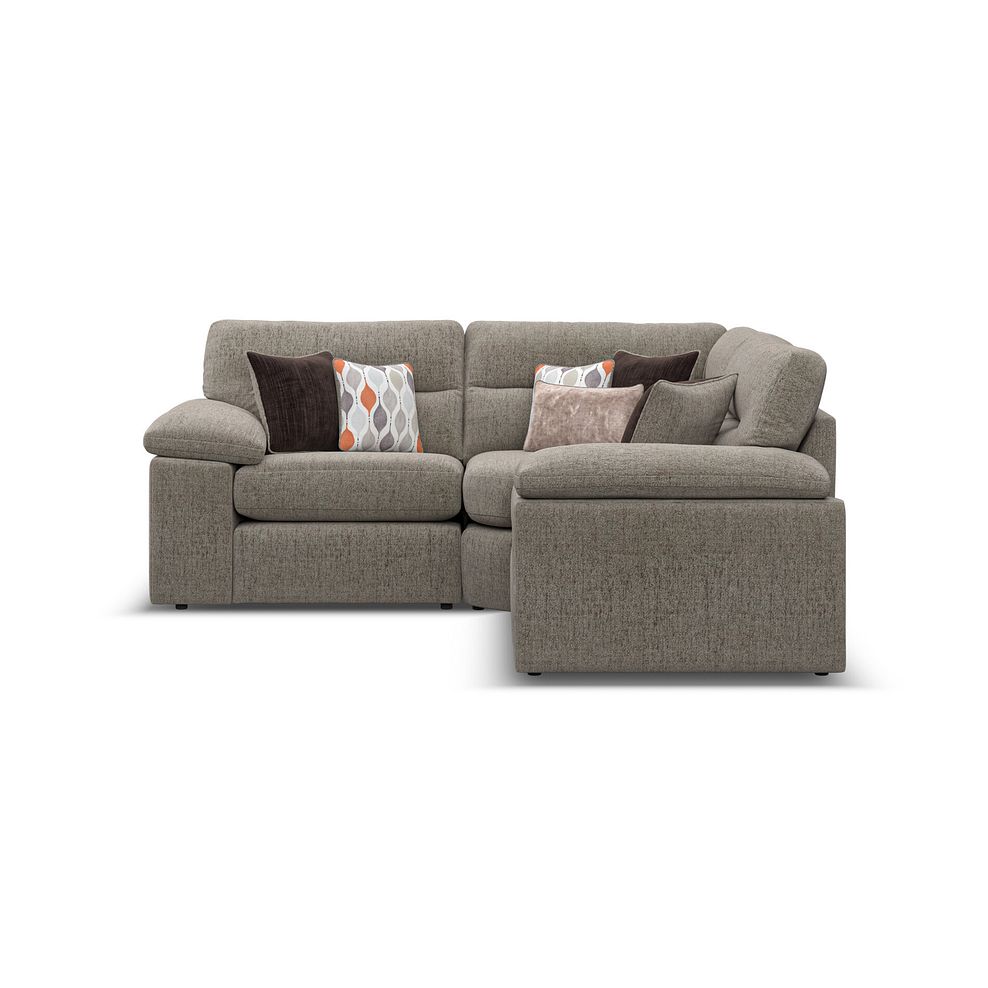 Morgan Modular Group 1 in Santos Taupe with Orange and Beige Scatters  2