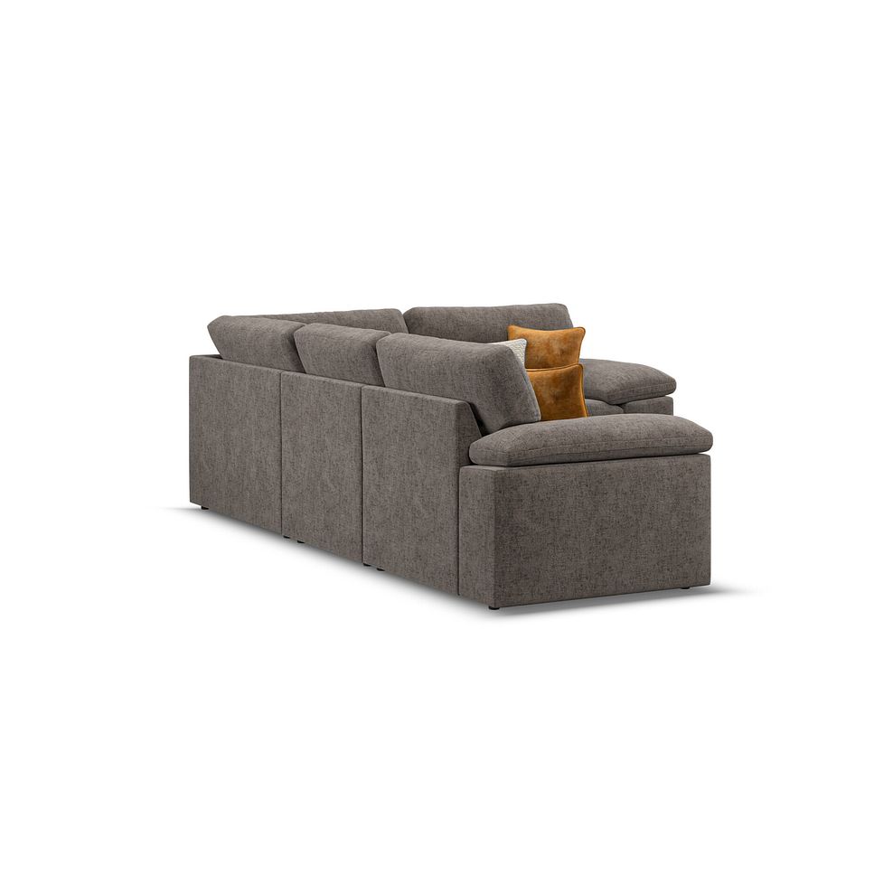 Morgan Modular Group 2 in Cupid Brown fabric 3