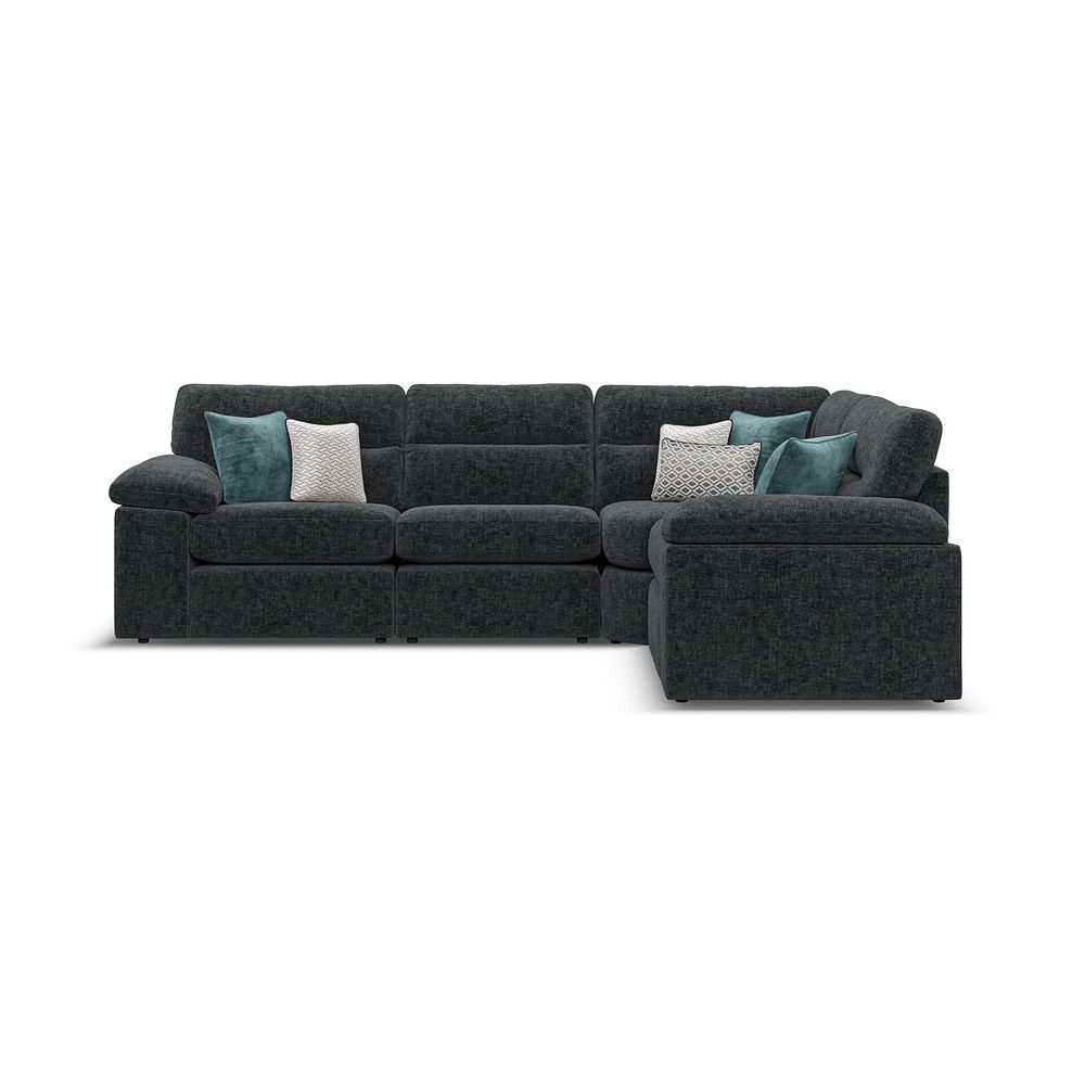 Morgan Modular Group 2 in Cupid Charcoal fabric 2